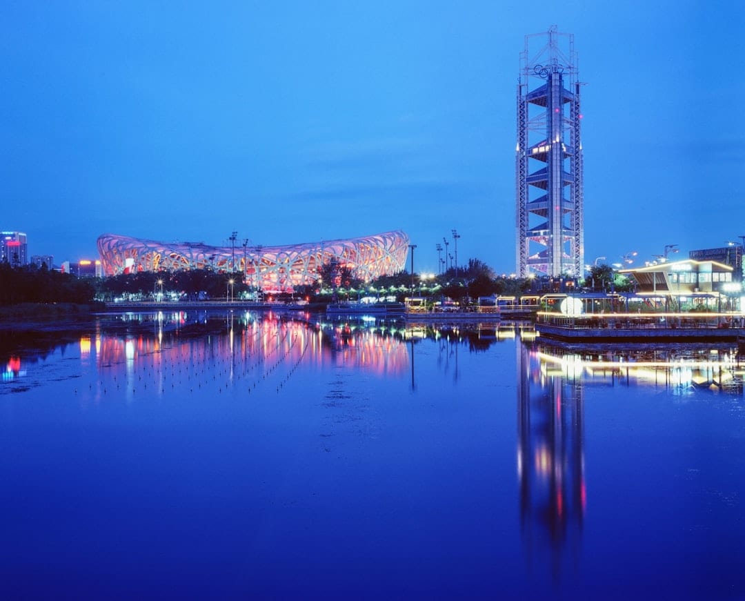 北京奧林匹克公園現代城市景觀