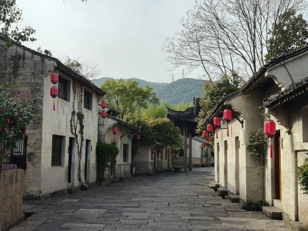 Traditional architecture in Ciqikou ancient town, Chongqing