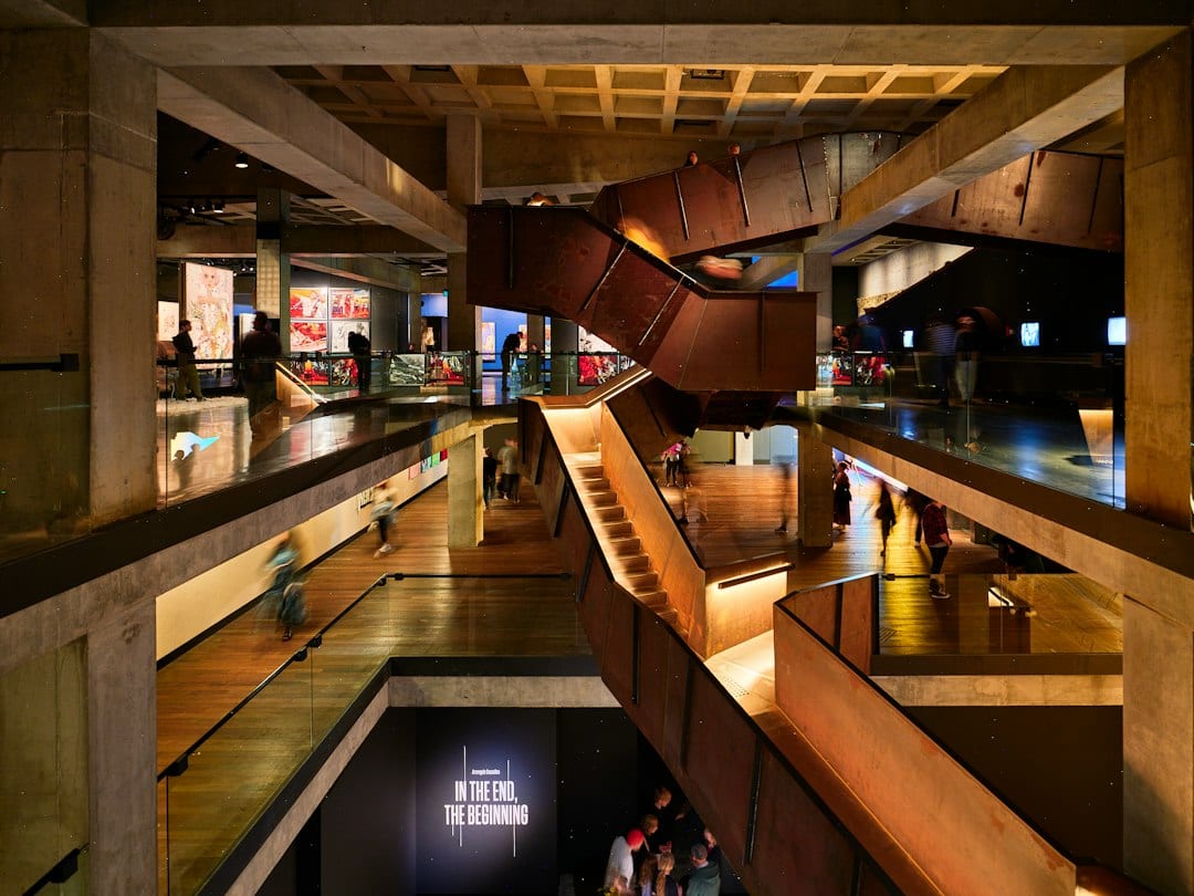 Chongqing Three Gorges Museum modern interior