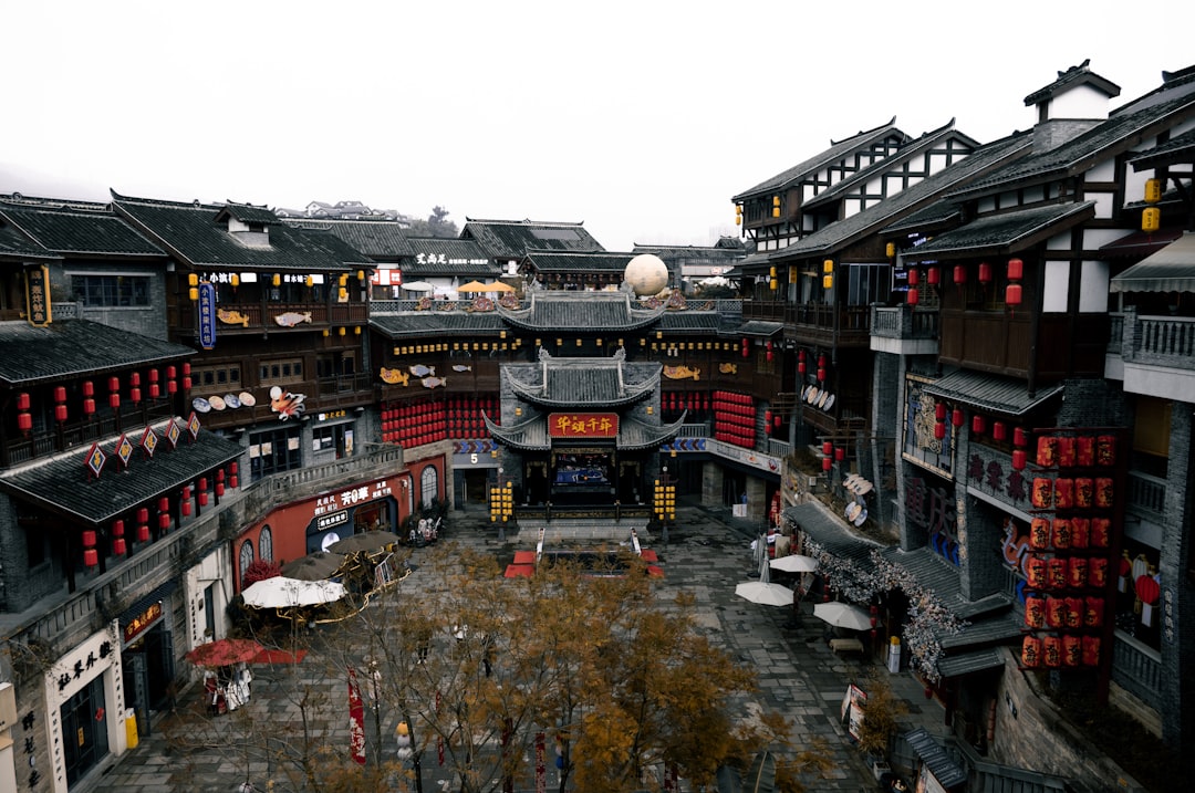 磁器口古鎮的傳統建築