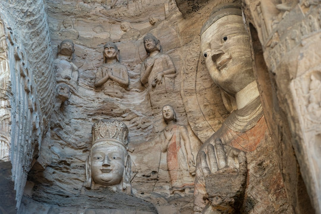 Dazu Rock Carvings ancient Buddhist stone sculptures