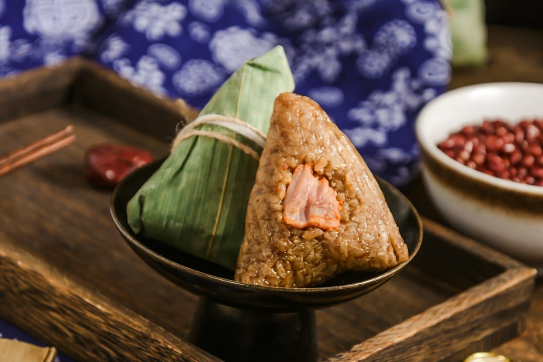 Hangzhou beggar's chicken wrapped in lotus leaf