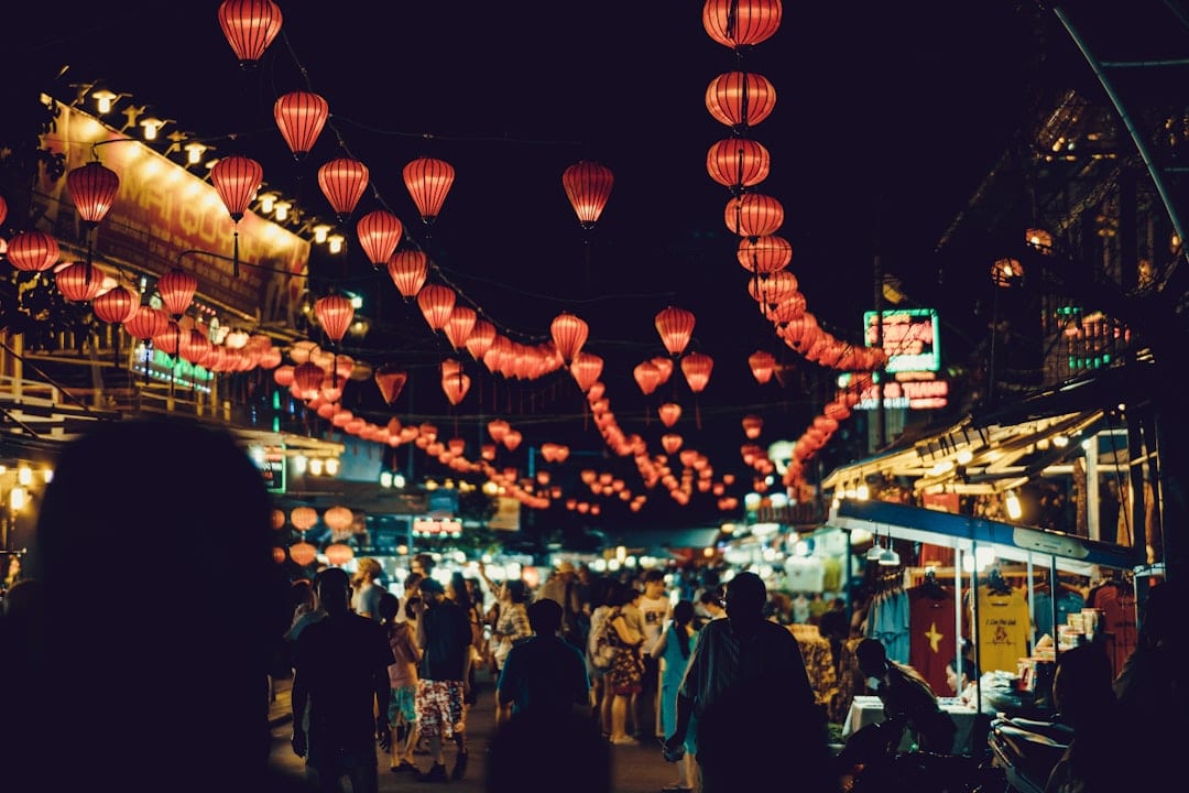 Xi'an Muslim Quarter bustling night market